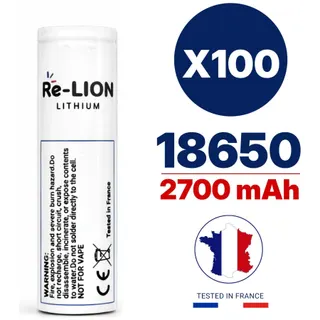 RE-LION FACTORY RL-18650-MASTER100-2700 Reconditionné
