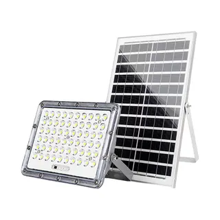 Lampe LED AVIZAR Solaire 9000K 10W avec Panneau Solaire