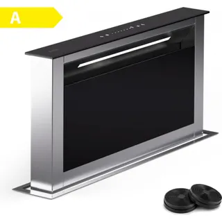 Hotte encastrable KLARSTEIN Royal Flush Eco Slim 60cm 650m³/h A Noir