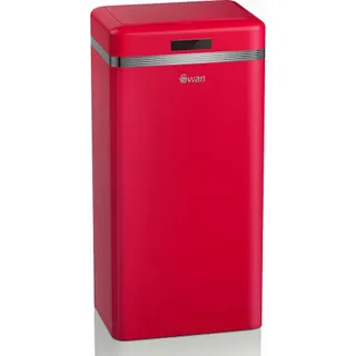Poubelle de cuisine automatique SWAN SWKA4500RNEU Retro Poubelle, Métal, 45 L