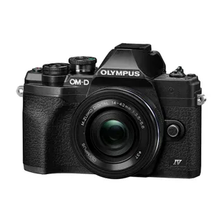 Appareil photo Hybride OLYMPUS E-M10 Mark IV + Pancake 14-42mm Noir