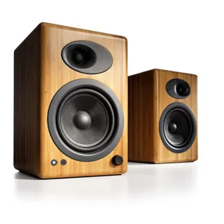 Enceinte bibliothèque AUDIOENGINE A5+ Solid banboo