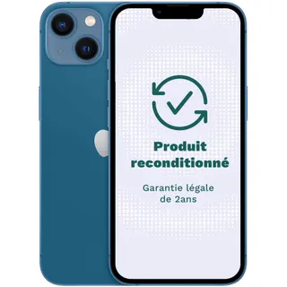 Smartphone APPLE iPhone 13 5G 128Go Bleu Bon État - Reconditionné