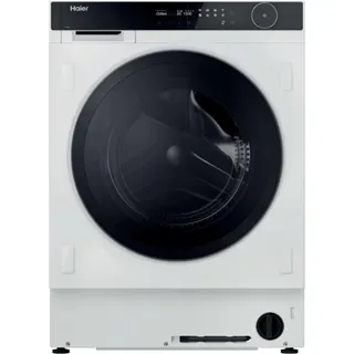 Lave linge hublot encastrable HAIER HWB100-B14858U-S - 10 kg - 1400 tr/min - Classe A - Moteur induction - Connecté