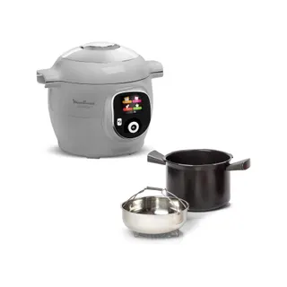 Cookeo MOULINEX CE854B10 gris 6 L, 6 modes de cuisson, 80 recettes