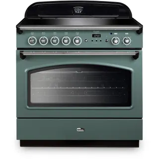 Piano de cuisson induction FALCON FX TAB IND 90 CM VERT MINERAL MAT CHROME