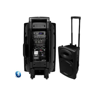 Enceinte sono IBIZA PORT12VHF-BT USB/SD/AUX/MP3/BT