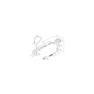 Pompe KARCHER CULASSE REPERE 4 POUR NETTOYEUR HAUTE-PR