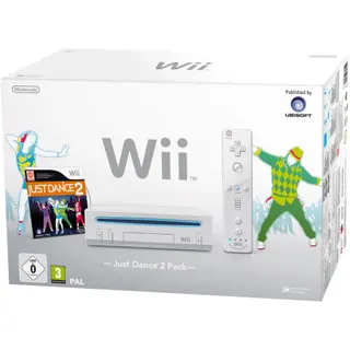 Console Wii NINTENDO Wii + Just Dance 2 Reconditionné