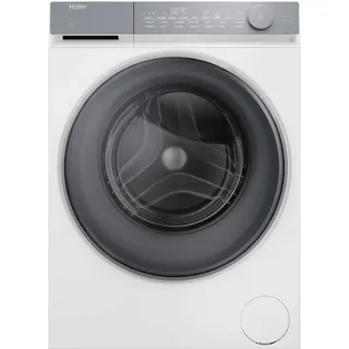 Lave linge hublot HAIER HW100-B14367U-FR - 10 kg - 1400 tr/min - Classe A - Moteur induction direct drive - Connecté