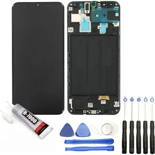 Ecran téléphone VISIODIRECT Vitre+LCD pour Samsung Galaxy A30