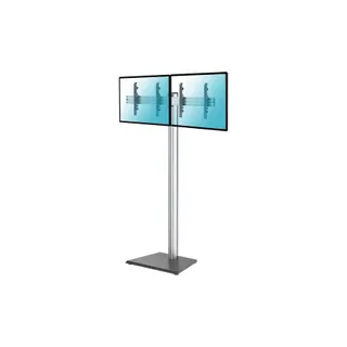 Pied TV KIMEX Support sur pied 2 écrans TV 43" - 49"