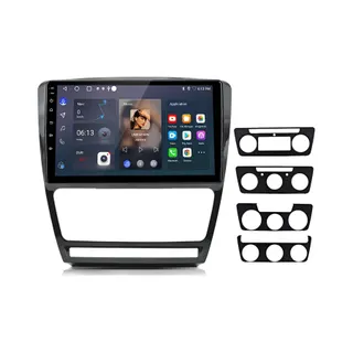 Autoradio connecté JUNSUN pour Skoda Octavia 2008-13 64GB Carplay