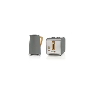 Toaster NEDIS Pack Bouilloire Electrique Soft Touch Ac