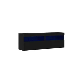 Meuble TV HELLOSHOP26 Meuble TV mural design moderne rangement