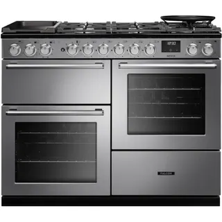 Piano de cuisson mixte FALCON NEXUS NGC OC  TAB GAZ 110 CM INOX CHROME