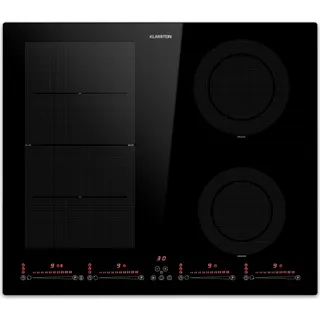 Plaque induction KLARSTEIN Masterzone 60 Flex 4 zones 9600W noire