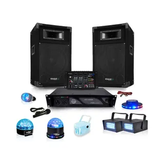 Pack sono MYDEEJAY Pack complet 7 jeux de lumière+pack sono
