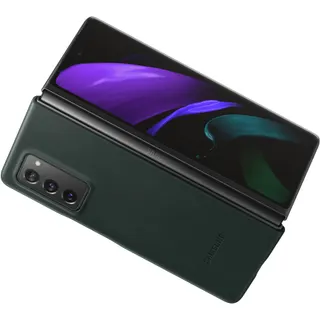 Coque SAMSUNG Fold 2 Cuir vert