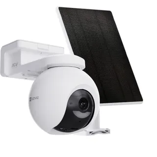 Caméra de surveillance EZVIZ HB8 PRO 4K + PANNEAU SOLAIRE 5W