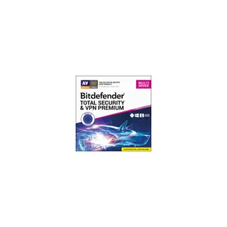 Logiciel antivirus et optimisation BITDEFENDER Total Security & VPN 1 an 10 postes