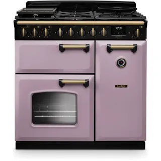 Piano de cuisson gaz FALCON NGC TAB GAZ 90 CM PARME LAITON ANTIQUE