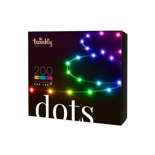 Ruban LED TWINKLY Guirlande Connect 200 LED 10M Noir
