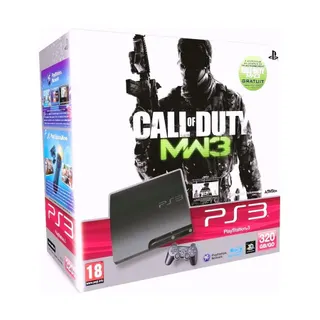 Console SONY PS3 320Go Noire+COD MW3+DLC Reconditionné