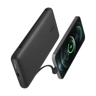 Batterie externe BELKIN Powerbank 10000mAh USB C + Câbles Noir