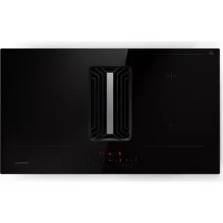 Plaque induction aspirante KLARSTEIN AirJet 90 avec hotte 90 cm 754 m³/h noir