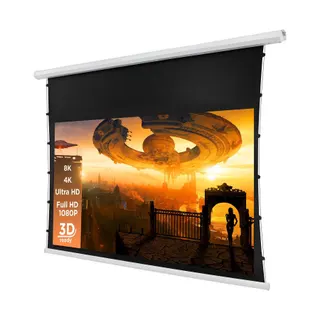 Ecran de projection CELEXON motorisé tensionné basic 200x113
