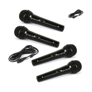 Micro MR ENTERTAINER 4 Microphones Chant KARAOKE Conférence,