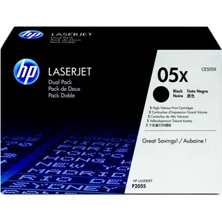 Toner HP N°05X TONER NOIR x2