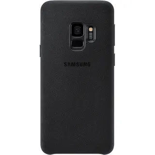 Coque SAMSUNG S9 Alcantara noir