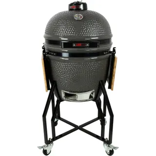 Kamado GRILL GURU GGO221 Original Large Basic gris sur chariot 47 cm