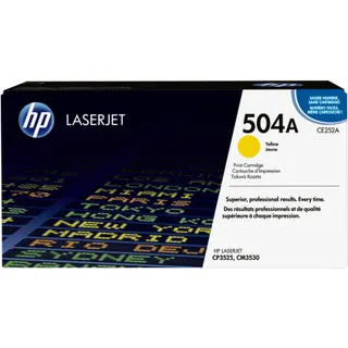 Toner HP N°504A TONER JAUNE