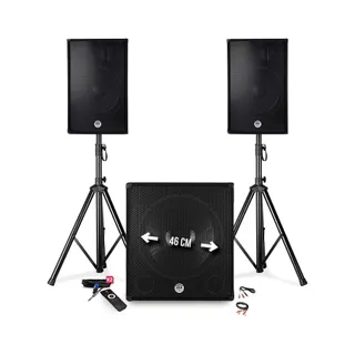 Pack sono BM SONIC Pack sonorisation - BM SONIC BMS-1815 -
