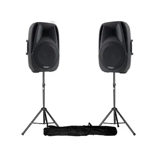 Enceinte sono IBIZA Enceintes actives10"/25CM 500W USB/SD/BT