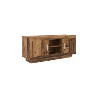 Meuble TV HELLOSHOP26 Meuble TV rectangulaire design rustique