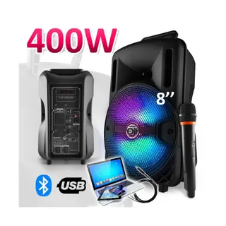 Enceinte sono MYDEEJAY Enceinte karaoké batterie sono 400W 8" L