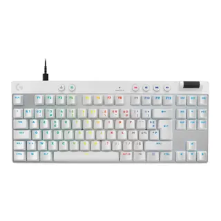 Clavier gamer LOGITECH G Pro X TKL Rapid Blanc