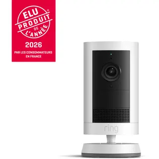 Caméra de surveillance RING Cam Plus - Blanche
