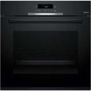 Four encastrable BOSCH HBA372BB4 - Chaleur pulsée - Hydrolyse - Pyrolyse - Porte froide - Mode Friture Sans Huile Air Fry