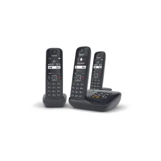 Téléphone sans fil GIGASET AS690 A Trio Noir
