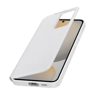 Etui SAMSUNG Fenêtre Original Samsung S24 FE Blanc
