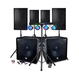 Pack sono BM SONIC Kit Sono 4800W USB Bluetooth 18"