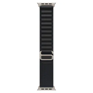 Bracelet APPLE 49 mm Medium Alpine noir naturel