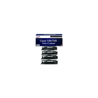 Toner T3AZUR ppour Canon LBP7750Cdn 723H 732H x4