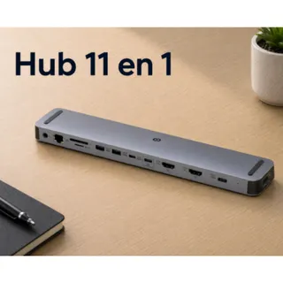 Hub ESSENTIELB 11 en 1 USB C 8k