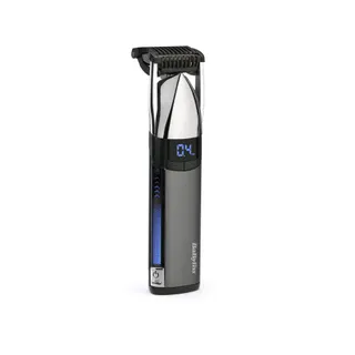 Tondeuse barbe BABYLISS Super-X Metal S996E, molette réglable, 24 hauteurs de coupe, précision 0,2 mm, autonomie 90 mn